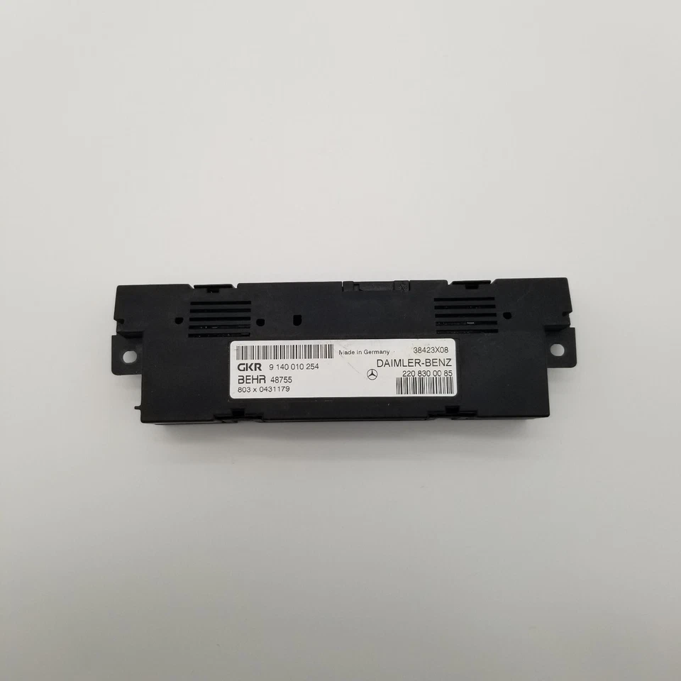 00-06 Mercedes W215 CL600 S500 S600 S55 AMG AC Unidad de módulo de control de clima OEM Foto 2 de 4