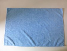 VIOLIN CLEANING CLOTH AND COVER, BLUE, RECTANGULAR TO FIT INSTRUMENT AND CASE