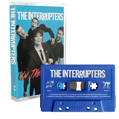 The Interrupters In The Wild Blue Cassette Tape Limited Edition Only 250 Copies