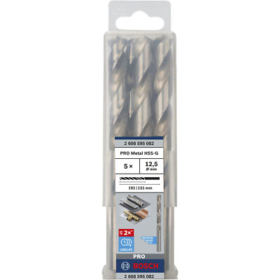 Bosch Professional PRO Metal HSS-G Spiralbohrer, Ø 12,5mm, Bohrer