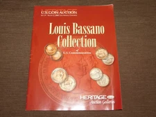COIN BOOK  AUCTION CATALOG 2009 LOUIS BASSANO COLLECTION US COMMEMORATIVES