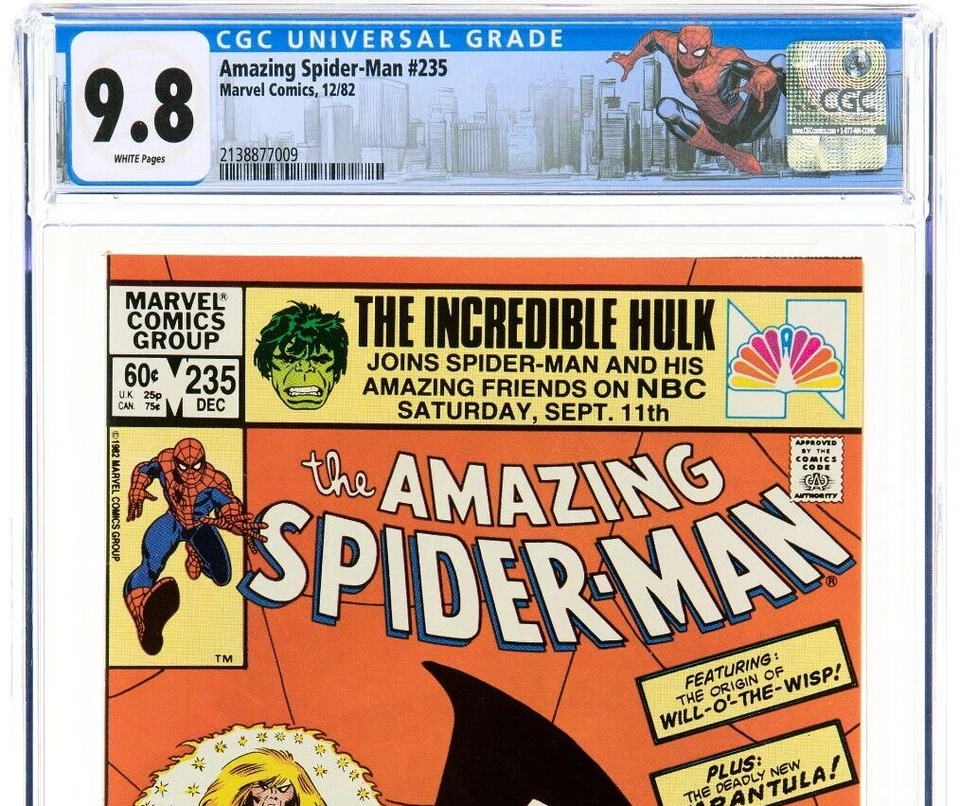 Amazing Spider-Man #235 Marvel Comics 1982 CGC 9.8 Origin of Will O' the Wisp 🔥 - Image 3 of 4