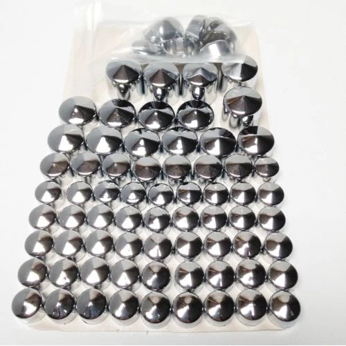 Tapacubos cromados cubierta superior para Harley Dyna Glide doble cámara 1991-2012 Foto 4 de 4