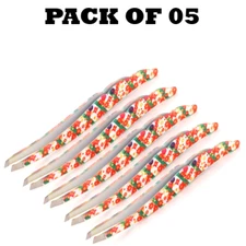 Forgica Professional Stainless Steel Paper Coated Tweezers