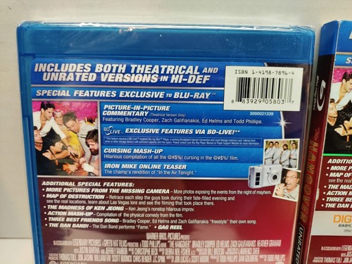 THE HANGOVER unbewertet theatralisch & unbewertet (Blu-ray mit Slipper) Neu, versiegelt - Bild 5 von 10