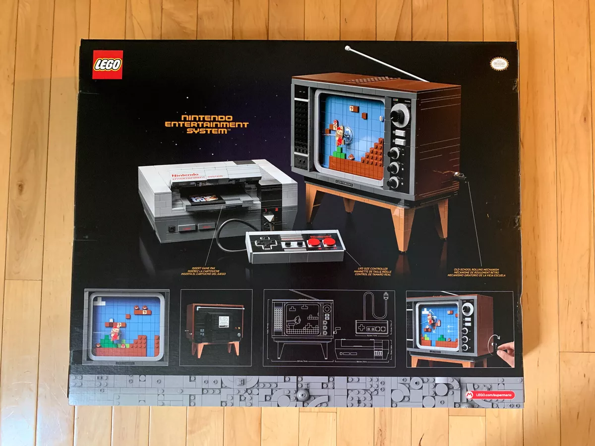 LEGO NINTENDO ENTERTAINMENT SYSTEM NES SUPER MARIO BROTHERS TV #71374 - 2646 PCS