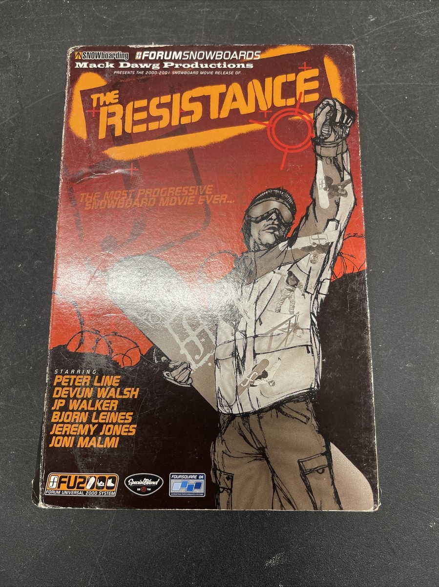 Forum Snowboards - The Resistance [VHS] snowboarding video | eBay