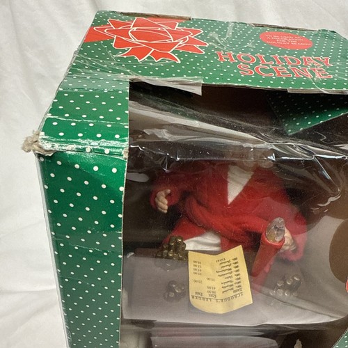 Holiday Creations, Dickens, Scrooge Scene Plays Music Candle Lights w/ Box WORKS - 第 4/12 張圖片