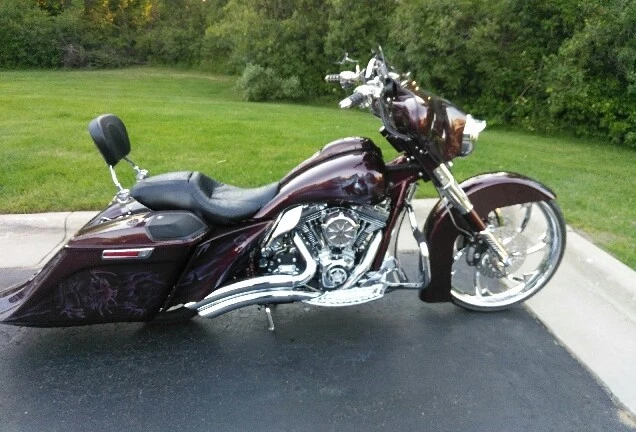 Custom harley baggers for sale on ebay deals