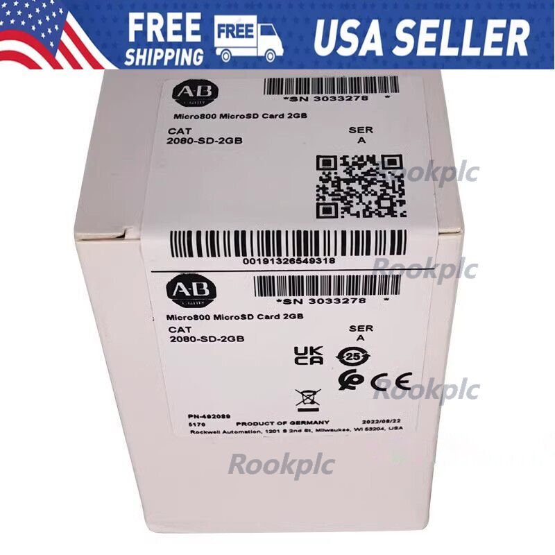 NEW Allen Bradley 2080-SD-2GB Micro800 2080SD2GB spot shipping