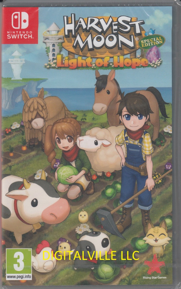 Harvest Moon Light of Hope Special Edition Switch Brand New