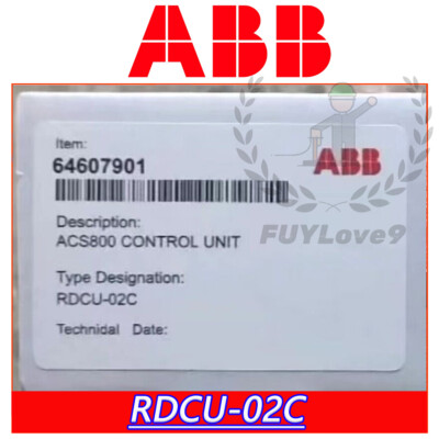 Brand New ABB RDCU-02C Factory Sealed Quick Delivery, Free Shipping