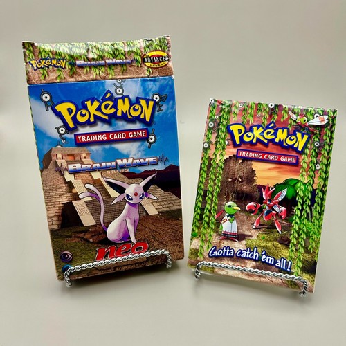 Pokemon Trading Card Game Neo Discovery Brainwave Theme Deck Box Card List Only