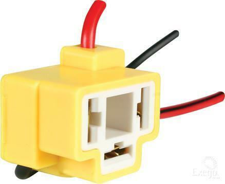 OEX HEAD LIGHT PLUG FOR H4 GLOBE SEALED BEAM CONNECTOR PRE WIRED 3 PIN PLUG x1 - Picture 3 of 11