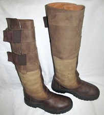 Tuffa Suffolk Wool Lined Equestrian Country Riding Boots UK Size 42 Mens 8