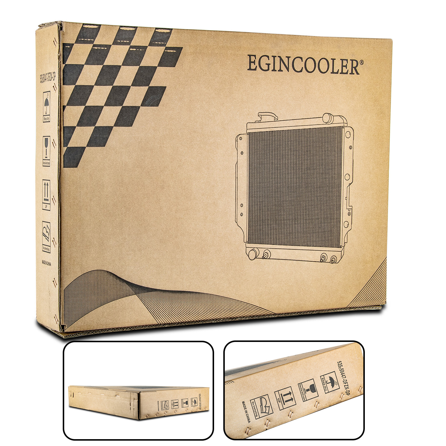 DPI338 Aluminum 4 Row Radiator For 1967-1970 1969 Ford Mustang Mercury Cougar V8 thumbnail 9