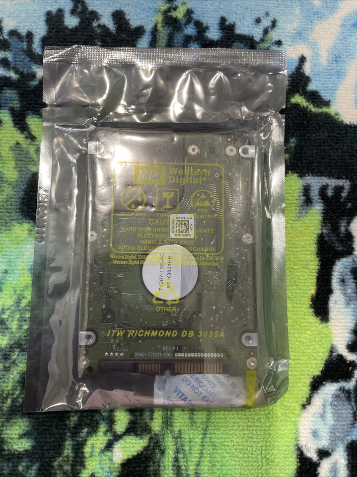 WD2500LPVX Western Digital BLUE 250GB 5.4K 6G 2.5" SATA LAPTOP HDD Hard Drive - Image 2 of 2