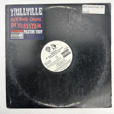 Trillville Get Some Crunk In Yo System 12'' LP Record Album Vinyl