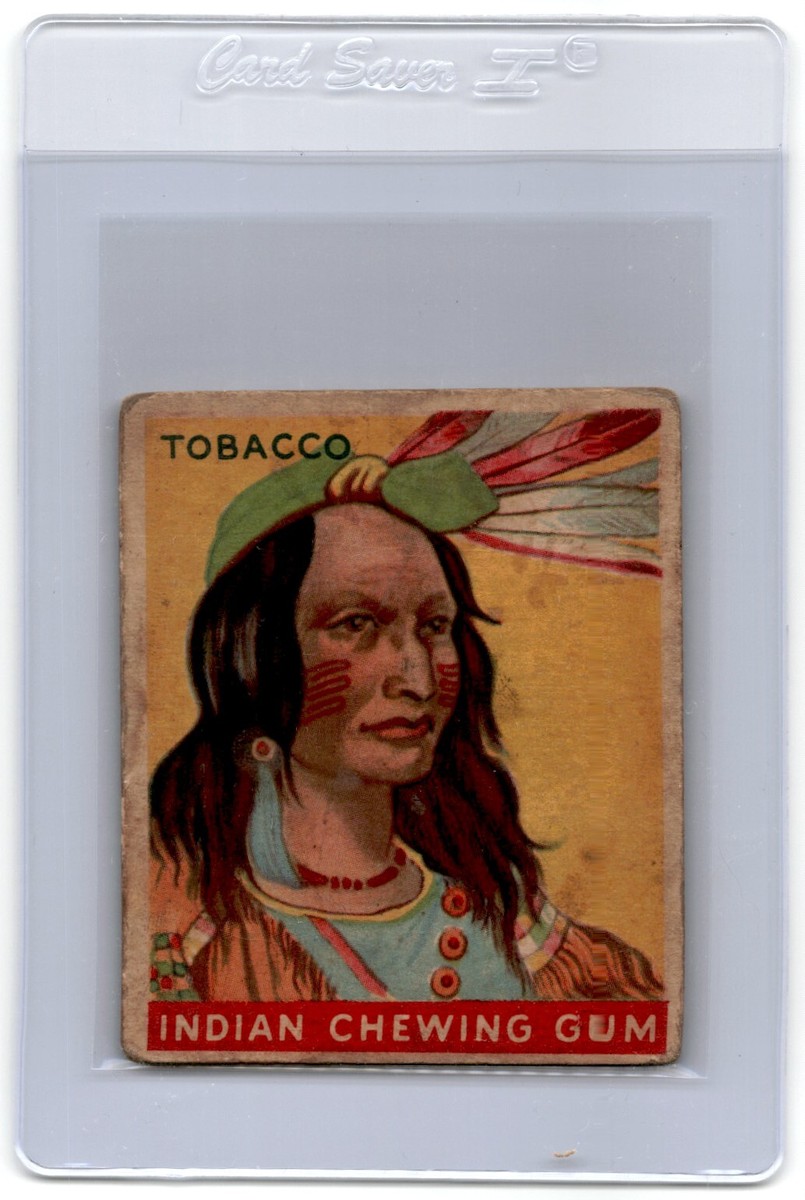 1933 Goudey Indian Gum Tobacco #123