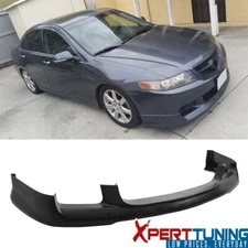 Fits 04-05 Acura TSX OE Style Front Bumper Lip Chin Spoiler Guard Unpainted PU