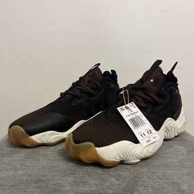 Adidas Trae Young 3 Low Shadow Brown Core Black IE2705 Mens 11