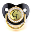thumbnail 12 - Dummy Pacifier Name Initial Letters Newborn Baby Kids Silicone Orthodontic Gift