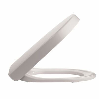 Pressalit 3 WC Sitz Weiß Nr. 708000-D38999 Edelstahlscharnier