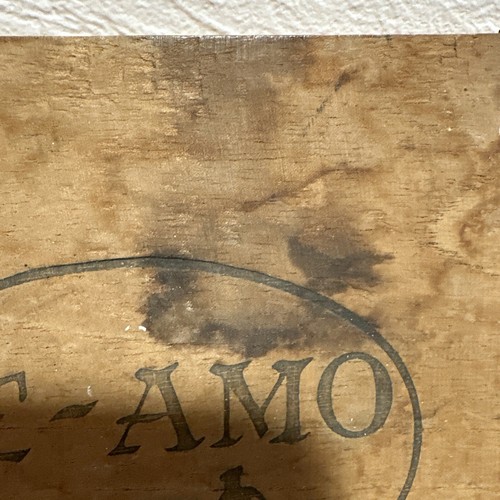 Te Amo Hinged Wood Cigar Box Vintage San Andres Valley Tobacco TORO MADURO - Picture 11 of 12