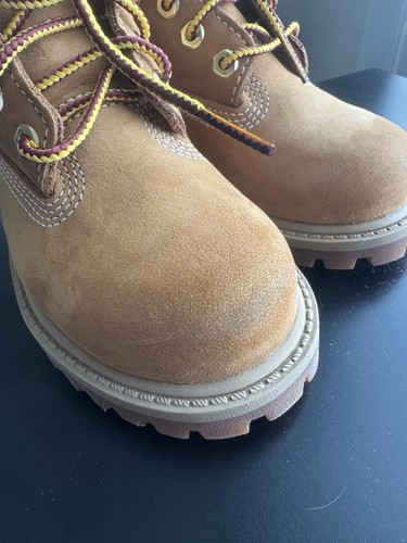 Timberland Toddler Classic 6 Inch Waterproof Boot Wheat Nubuck- Size 8- EUC* - Picture 17 of 17