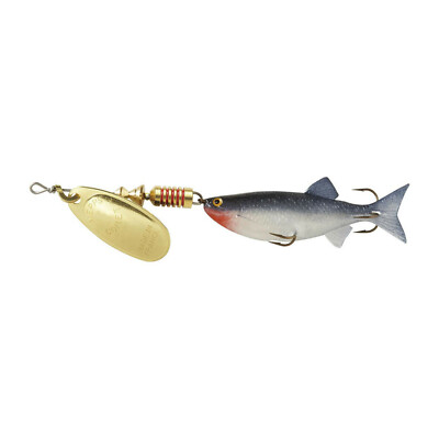 Mepps               Comet Mino    #0            	Gold / Shad 