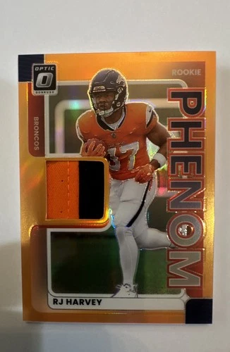 2025 Donruss Optic RJ Harvey Neon Orange (RAW)