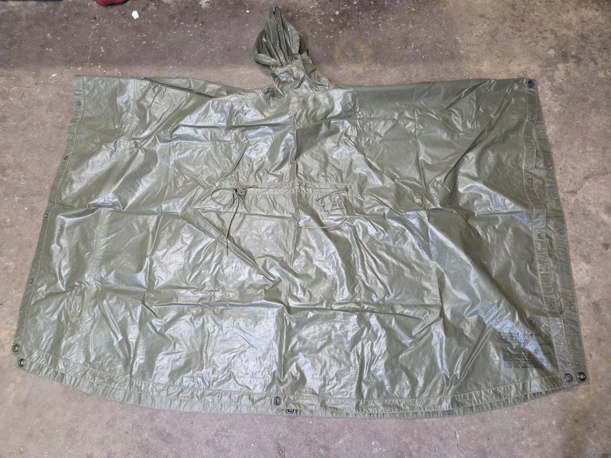 Vietnam Poncho In Original Vietnam War Personal & Field Gear for