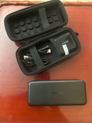 Anker Powercore II 20000 Model A1273 Woith Khanka Hard Shell Case ( New )