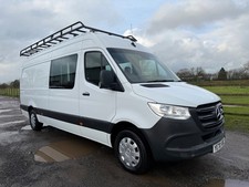 2020 70 MERCEDES SPRINTER 315 CDI LWB CREW CAB 6 SEATS L3 HIGH ROOF VAN EURO 6