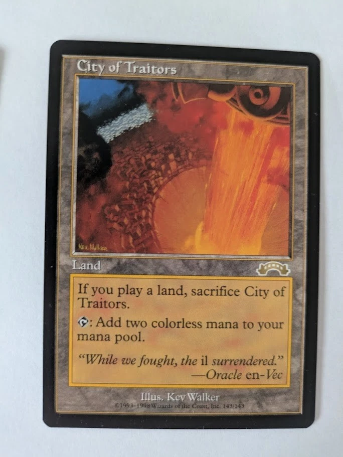 City of Traitors Exodus MTG NM Free shipping with tracking - Image 4 of 4
