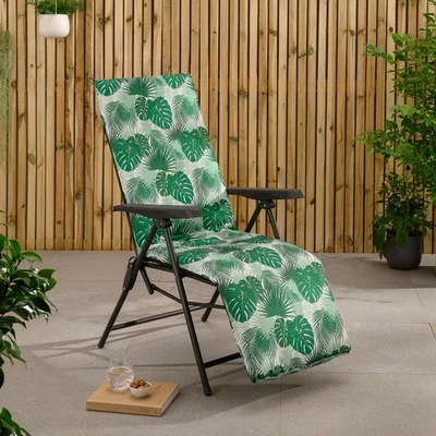 AL FRESCO Multi Position Padded Folding Relaxer Chair