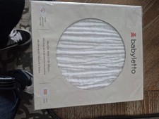 Babyletto Musslin Mini Crib Sheet 38 24 6.1 In./96.5 61 15.5xm