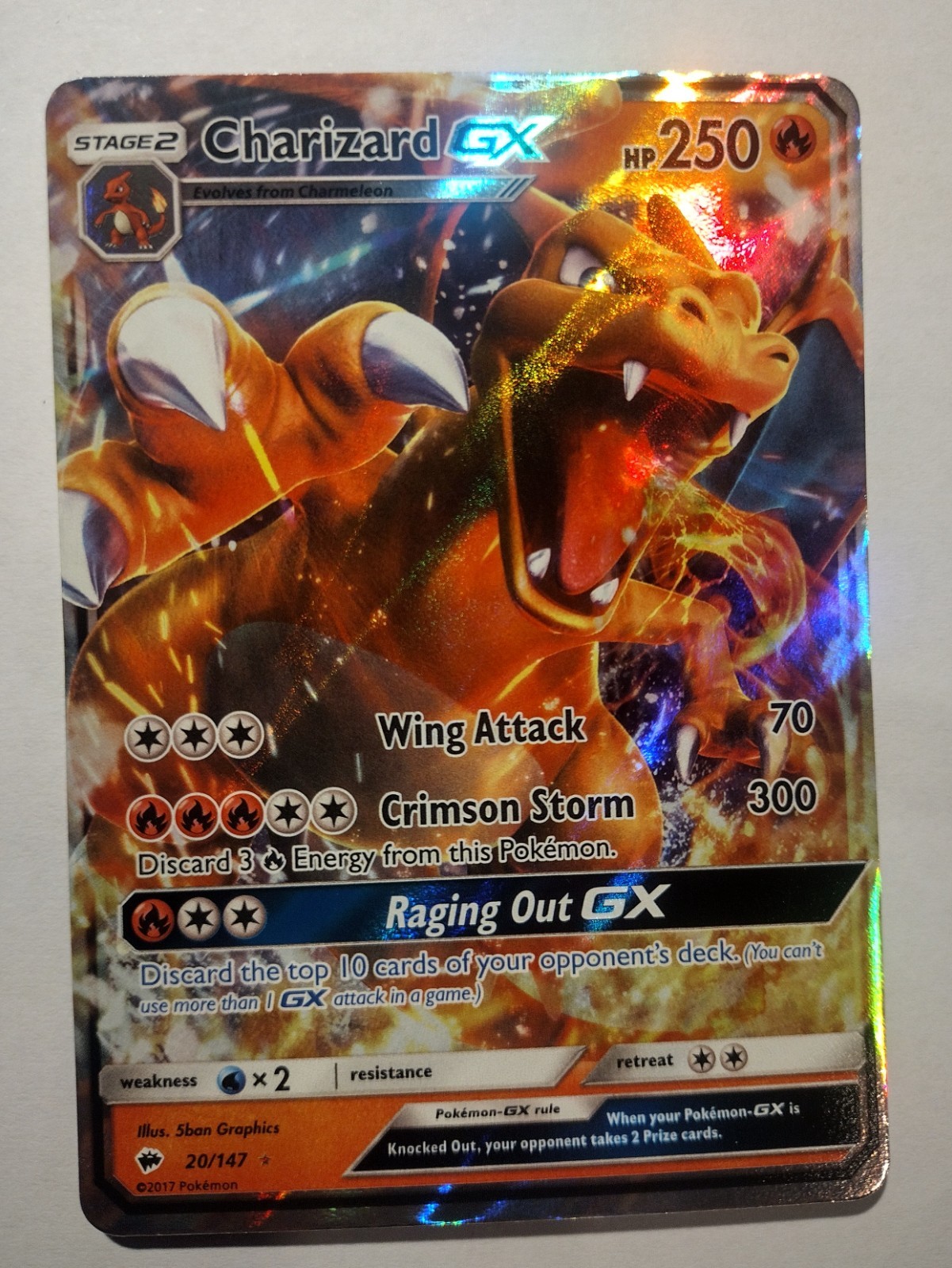 charizard gx 20 147