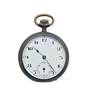 Antike Jugendstil Herren Rotguss Taschenuhr um 1900 Ersatzteile/Reparaturen