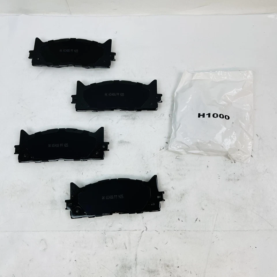 Pastillas de freno de cerámica delanteras Akebono ACT1222A ProACT OEM para Lexus Toyota Scion Foto 2 de 4