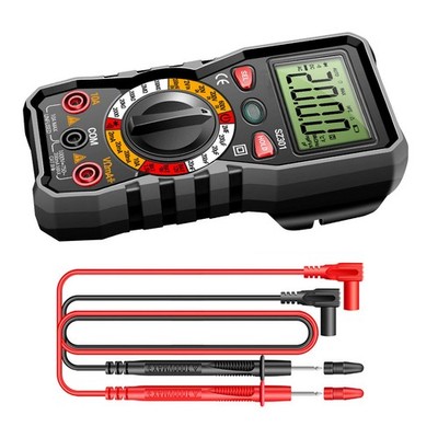 Compact Digital Multimeter Measures Voltage Current Resistance Capacitance Diode