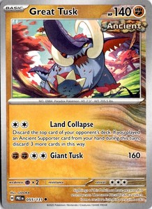 Great Tusk 055/131 Prismatic Evolutions