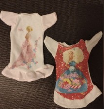 Vintage Barbie Fleece Nightgowns Nightshirts 2 