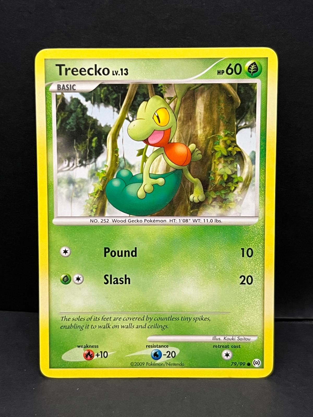 Treecko 79/99 Common Arceus Pokemon Lightly Played