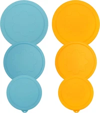 1 Cup 2 Cup 4 Cup round Silicone Replacement Lids for Pyrex 7202-PC, 7200-PC, 72