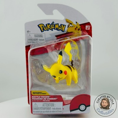 Pokemon Pikachu 2  Battle Figure Jazwares NEW Sealed Animated Series Official