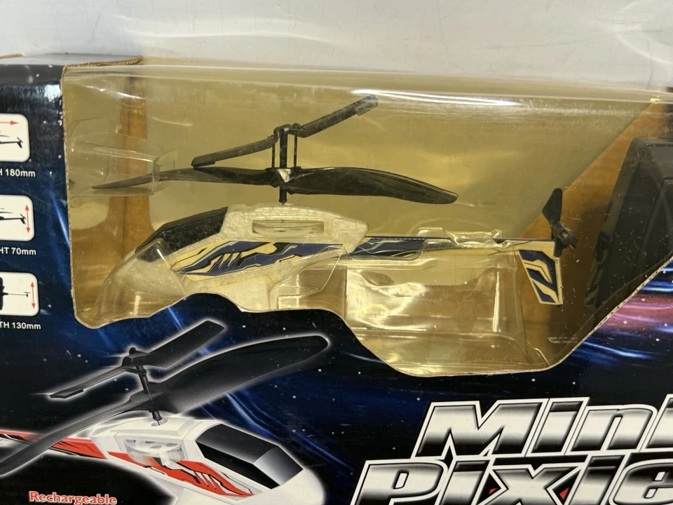 New Mini Pixie Wireless Super Miniature Micro Indoor Outdoor RC Helicopter NIB - Image 2 of 4