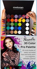 Mehron Paradise Makeup AQ 30 Color Palette for Body  Face Painting