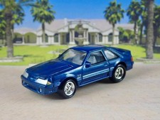 3rd Gen 1979-1993 Ford Mustang Gt Fox Body 5.0l V8 164 Scale Limited Edition C