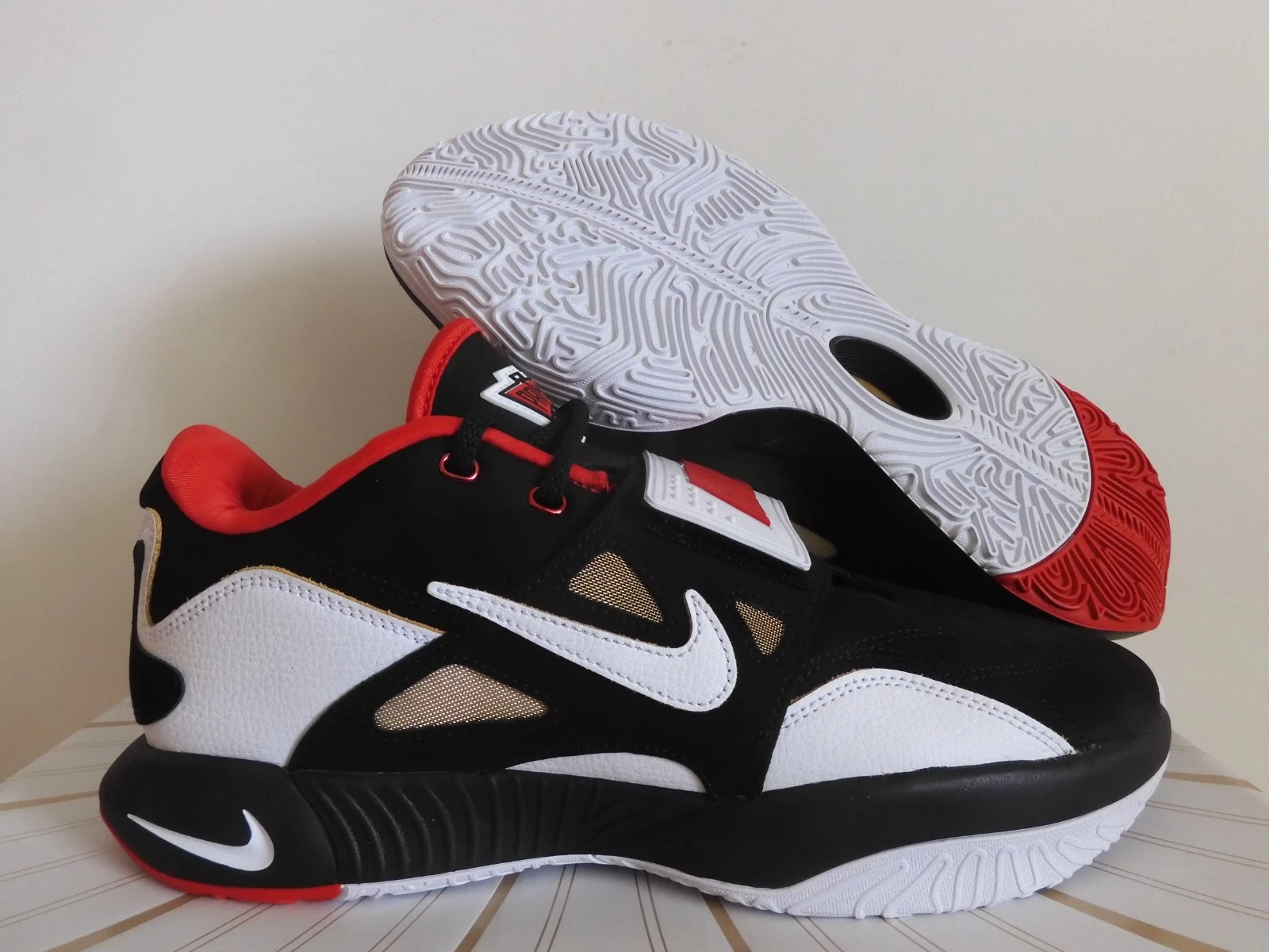 Nike LeBron 21 'Prime 93' Black-White-Fire Red Mens [HQ3480-001]